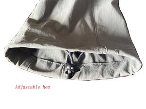 Pantalon coupe-vent tactique en nylon/coton écologique et imperméable à l'eau pour hommes de grande taille personnalisé taille haute élastique - Product Image 6