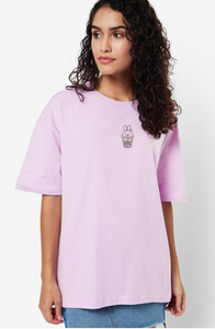 Impression personnalisée 280 GSM T-shirt à manches courtes pour femmes de qualité supérieure couleur attrayante nouveau Design épaule tombante-grande taille de BD - Product Image 4