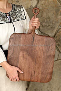 Bloc à découper rectangulaire en bois d'acacia massif de qualité durable, écologique, lavable au lave-vaisselle, fait à la main, épaisseur personnalisée, maison Rajasthan - Product Image 5