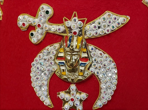 Cadeau Shriners Chapeau Fès en laine Chapeau maçonnique franc-maçon marron - Product Image 4