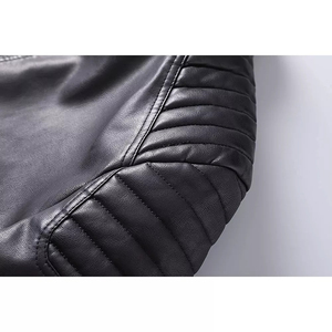 Chaqueta Bomber de Cuero Genuino para Hombre, Diseño Nuevo, Calidad Premium, Resistente al Viento e Impermeable, Personalizable OEM, con Capucha, Estilo Casual - Product Image 2