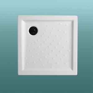 Plato de Ducha Cuadrado de Cerámica Matera H 6CM 80X80, Accesorios para Baño y Aseo - Product Image 1