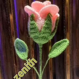 Roses au crochet en vrac-Fleurs au crochet en gros pour mariage Centres de table Party Decor & DIY Crafts - Product Image 1