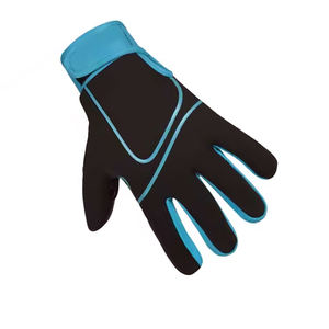 Guantes Deportivos Personalizados Antideslizantes, Diseño de Fútbol Americano, de Silicona, de Cuero de Vaca - Product Image 6