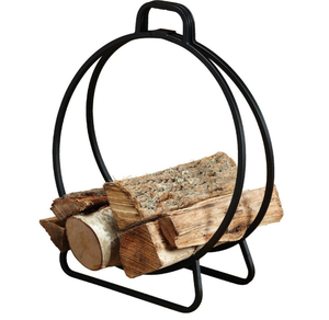 ที่แขวนไม้ซุงสำหรับเตาผิงในสวนและในบ้านสีดำและขนาดที่กำหนดเองผู้ผลิตที่เชื่อถือได้ขายไม้ซุงโลหะ - Product Image 5