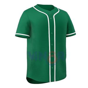 Vente en gros de maillots de baseball de haute qualité, personnalisés avec logo, respirants, coupe-vent, 100% polyester, fabriqués au Pakistan, vente exceptionnelle - Product Image 3