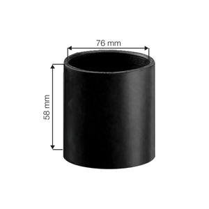 Accesorio de goma diámetro 76mm - Product Image 1