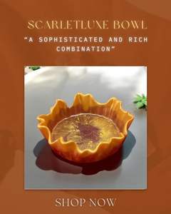 Bol décoratif en résine, modèle artisanal de qualité supérieure SH-RB-09 par M/S SHAAD HANDICRAFTS, de la plus haute qualité pour la décoration de table et d'étagère, Inde - Product Image 3