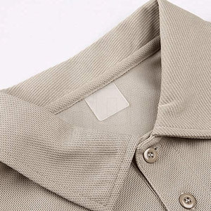 Tissu tricoté à motif solide de haute qualité pour hommes pour T-shirts polo avec logo personnalisé couleur personnalisée - Product Image 2