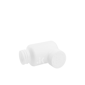 ขวดพลาสติก HDPE 80มล. พร้อมฝาปิดสีขาวโซลูชันสำหรับ M0360บรรจุภัณฑ์พลาสติก - Product Image 2