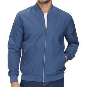 Nouvelle Veste Homme Mode Zip Casual Coupe-Vent Pilote Bomber Extérieur Nouvelle Veste Homme Personnalisée Grande Taille - Product Image 5