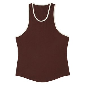 Débardeur de sport slim pour homme avec logo personnalisé, entraînement, musculation, athlétique, séchage rapide, compression, sans manches, 2026 - Product Image 5