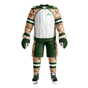 Ensemble de vêtements de sport uniforme de hockey sur glace respirant et facile à porter de nouveau style à vendre - Product Image 1