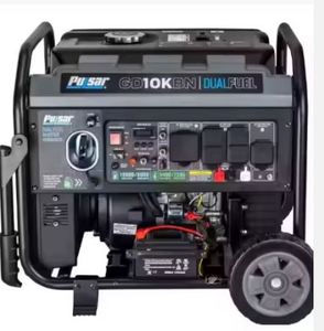 Generador de Energía de Doble Combustible Pulsar GD10KBN, Generador de Energía Refrigerado por Aire de 10500W, Generador Portátil de Respaldo para el Hogar y Obras de Construcción - Product Image 3