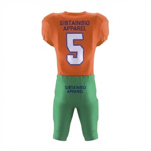 Uniformes de Fútbol Americano Personalizados, Conjunto de Camiseta y Pantalones, Impresión por Sublimación, Nombre del Equipo Universitario, Número, Ropa Deportiva de Fútbol - Product Image 3