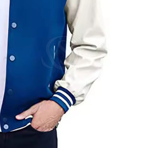 Veste de survêtement pour homme de haute qualité, style streetwear, avec col montant et logo frontal, design respirant et surdimensionné - Product Image 2