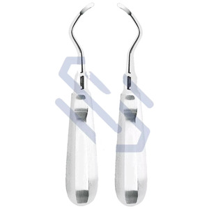 Élévateur dentaire certifié CE Miller-Apexo 71/72 Instruments de chirurgie buccale manuelle en acier inoxydable Luxation gauche/droite - Product Image 1