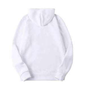 Sweat à capuche en polaire surdimensionné pour hommes d'hiver de haute qualité avec impression bouffante personnalisée coton lourd séchage rapide et respirant - Product Image 2