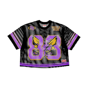 Custom Men High Quality Over Sized Boxy Football T-shirts Sublimation <b>Mesh</b> Street Wear <b>Mesh</b> American Football Jersey - Product Image 3