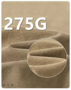 Collection d'été 275gsm T-shirt ample en coton épais T-shirt à manches courtes à épaules tombantes pour hommes - Product Image 5