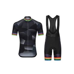 Service OEM Respirant Séchage Rapide Hommes Cyclisme Uniforme Compression Légère Haut à Manches Courtes Vêtements de Cyclisme pour Hommes - Product Image 3