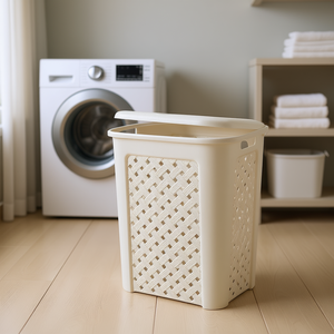 ARIANNA Angora 8105451210 Cesto de Lavandería de Plástico (30 Litros) para Tontarelli, Herramienta de Organización del Hogar de Gran Capacidad - Product Image 3