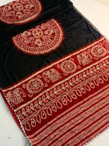 Sari en soie Gajji pure et douce avec travail lourd de Gota Patti et chemisier pour femmes indiennes, en stock, fabriqué en Inde - Product Image 2