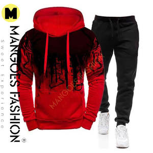 Survêtements personnalisés en éponge française 100% coton pour hommes Sweats à capuche Streetwear de haute qualité Fabrication de vêtements pour hommes de qualité supérieure - Product Image 3