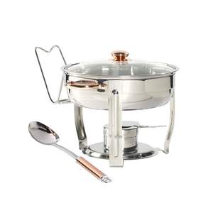 Durable Stainless Steel Chafing Dish <b>Buffet</b> <b>Server</b> Elegant Design <b>Food</b> <b>Warmer</b> High Quality Construction - Product Image 2