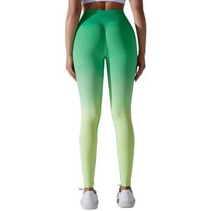 New Arrival Women Seamless Yoga <b>Leggings</b> Seamless <b>Scrunch</b> Butt Tight High Waist Butt Lifting Sports Running Fitness <b>Leggings</b> - Product Image 2