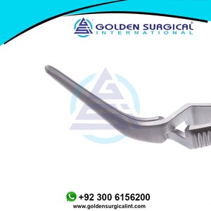 คีมผ่าตัดแบบ De-Bakey ปากคีบไขว้ ขนาด 124 มม. เครื่องมือศัลยกรรมประสาท คีมแบบไม่ทำให้บาดเจ็บ ขายส่ง - Product Image 5