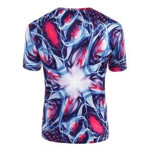 Camiseta Deportiva para Hombre, la Más Popular, 100% Algodón, Tejido de Punto, Corte Holgado, Estampada, Tallas Grandes, Secado Rápido, Transpirable, Venta al Por Mayor - Product Image 3