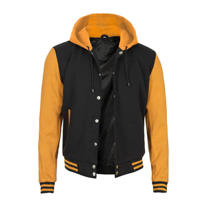 Veste universitaire pour homme de haute qualité 2025 pour l'hiver, streetwear décontracté avec coque en cuir, respirante et coupe-vent, style streetwear - Product Image 2