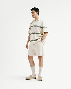Camiseta de Manga Corta para Hombre de Alta Calidad, Tejida, Transpirable, con Estampado, de Algodón y Poliéster, Corte Cuadrado, por Routine Vietnam - Product Image 5