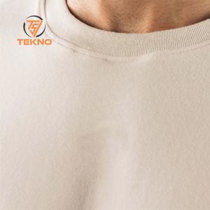 เสื้อยืดผ้าฝ้าย100% น้ำหนักเบาใส่ได้ทั้งชายและหญิงเสื้อโอเวอร์ไซส์สำหรับผู้ชายเสื้อผ้าแนวสตรีทพิมพ์ลายโลโก้ยาว - Product Image 5