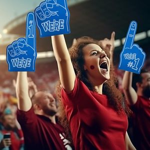 Vibrant Colors Giant Foam <strong>Hands</strong> Pointing Finger for <strong>Sports</strong> Fans Inspiring <strong>Sports</strong> Events Games <strong>Cheering</strong> <strong>Sports</strong> Fan Accessories - Product Image 2