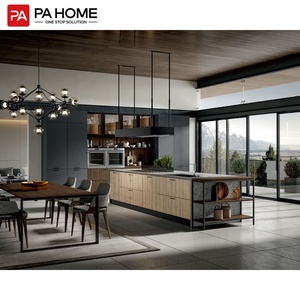 PA thiết kế đầy đủ đồ nội thất nhà Bếp tủ gỗ rắn tủ bếp - Product Image 2