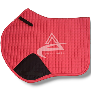 Almohadilla de sillín de caballo de salto ecuestre con logotipo personalizado de alta calidad, ropa cómoda para caballos con forro de malla de polialgodón - Product Image 1