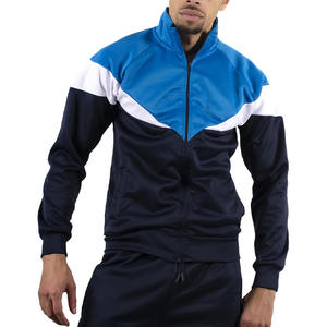 Customized Low-Cost Wholesale Premium Tracksuits Men's Custom Heavyweight <b>Zip</b>-<b>Up</b> Tracksuit Set 100% Polyester Cotton Tracksuits - Product Image 1