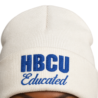 Topi Beanie Akrilik Zeta Phi Beta Putih, Berbahan Chenille Bordir, Hadiah untuk Persaudaraan Wanita Yunani Divine Nine, Cocok untuk Pantai
