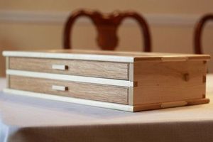 STROGE CONTRENERS Crescent Mosquée Cadeaux Sadaquah Box Ramadan Caisse en bois Eid Mubarak Tirelire avec comptoir - Product Image 4