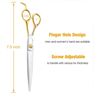 Tijeras profesionales de acero japonés de 5,5 pulgadas, tijeras de corte, tijeras de peluquero - Product Image 4