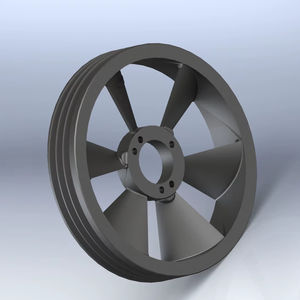 multi-groove V belt <b>pulley</b> (sheave) - Product Image 1