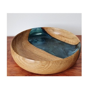 Resin Handmade Decorative <b>Bowl</b> Polished Glossy Surface Eco-Friendly <b>Dessert</b> <b>Bowl</b> for Kitchen Dining Living Space Party Use - Product Image 2