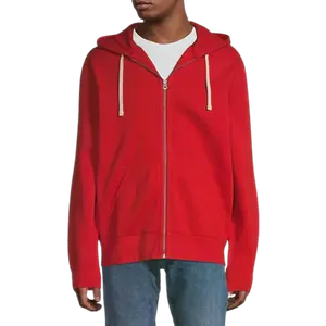 Club Fleece Pullover Hoodie - University Red/University Red/White