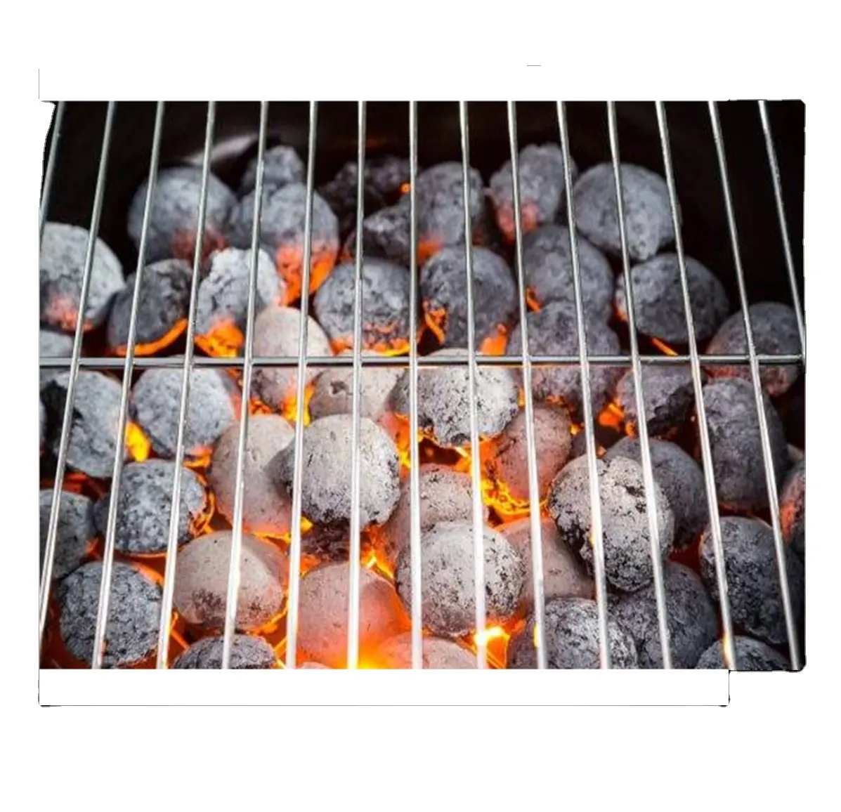 Bulk Sales 3Kg 5Kg 10Kg 20Kg Grilling Barbecue Warming purpose 7316 kcal pillow shaped Black Color Hard Wood BBQ Charcoal