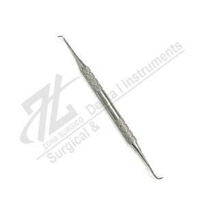 SUPPRA Higienista Escalador Fino Doble Extremo S204s Supprausa Terminó Instrumentos Periodontales Curetas Dentales Gracey Periodontal - Product Image 1
