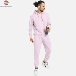 Survêtements d'hiver personnalisés MESS SPORTS pour hommes, ensembles de jogging à marque privée, en molleton technique 100 % coton, grandes tailles avec sweats à capuche - Product Image 5