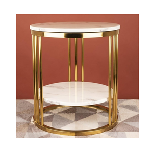 Table basse rustique en laiton martelé avec pièce maîtresse dorée décorative artisanale unique, parfaite pour les maisons et les salons de bureau - Product Image 6