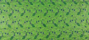 <strong>African</strong> Party Wear Golden Beaded <strong>George</strong> <strong>Wrapper</strong> with Intricate Floral Lace Pattern Silver Sequins Embroidered Stone Work Design - Product Image 4